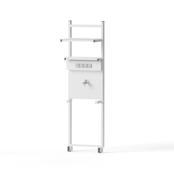 Energiezelle für Tischvorbau – 600x2118x65mm – Bense Laborbau