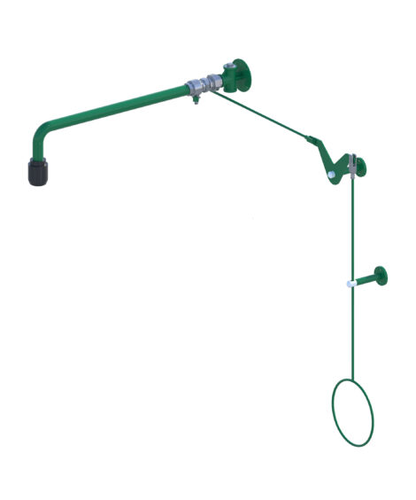 B-Safety Körper-Notdusche, Über-Tür-Montage, Zugstangenumlenkung, BR088085